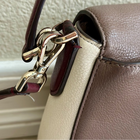 Kate Spade Jackson Soft Pebbled Leather Medium Flap Shoulder Bag - Picture 3 of 10